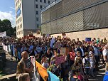 50 Demonstranten kamen aus dem Landkreis Nordhausen (Foto: privat)
