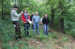 Waldbegehung am Possen im unterschiedlicher Resonanz (Foto: Karl-Heinz Herrmann)