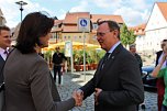 Ministerpr&auml;sident in Bad Frankenhausen begr&uuml;&szlig;t (Foto: Karl-Heinz Herrmann)