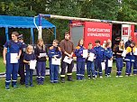 Kreisausscheid der jungen Feuerwehrleute (Foto: S. Hendrich)