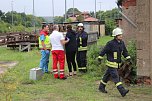 Am Gel&auml;nde des Eisenbahnvereines in der Erfurter Stra&szlig;e / Am Petersenschacht fand am sp&auml;ten Nachmittag eine Rettungsgro&szlig;&uuml;bung statt (<b>Update</b>)...  Die diesj&auml;hrigen Gro&szlig;&uuml;bung fand in der N&auml;he des Hauptbahnhofs in Sondershausen statt. Alle drei Jahr steht so eine Gro&szlig;&uuml;bung auf dem Plan. Waren es beim beim letzten Mal 30 Verletzte in einem Eisenbahnwaggon, waren dieses dieses Mal "nur" acht verl (Foto: Karl-Heinz Herrmann)
