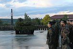Kommandowechsel beim Panzerbataillon 393 "Thüringer Löwe" (Foto: Karl-Heinz Herrmann) Kommandowechsel beim Panzerbataillon 393 "Thüringer Löwe" (Foto: Karl-Heinz Herrmann)