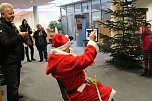 Weihnachtsmann besuchte Sparkasse (Foto: Karl-Heinz Herrmann)