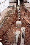 Bauma&szlig;nahme Fernw&auml;rmetrasse (Foto: Karl-Heinz Herrmann)