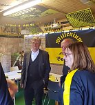 Ein "Held " zu Gast bei Freunden (Foto: Enrico Selk)