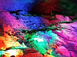 Lichterwelten in der Barbarossah&ouml;hle (Foto: Dorothea Kieper)