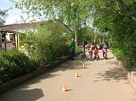 Verkehrssicherheitstag der Kita Regenbogen  Artern (Foto: Bernd M&uuml;ller)