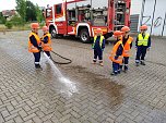 Ausbildungstag Jugendfeuerwehr (Foto: Silva Hendrich / kn)