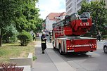 Feuerwehreinsatz in der Weizenstra&szlig;e (Foto: Karl-Heinz Herrmann)