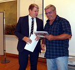 F&ouml;rdermittelbescheide wurden &uuml;bergeben (Foto: Stadt Bad Frankenhausen)