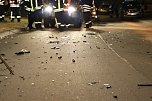 Schwerer Unfall in der Borntalstraße (Foto: S. Dietzel) Schwerer Unfall in der Borntalstraße (Foto: S. Dietzel)