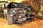 Schwerer Unfall in der Borntalstraße (Foto: S. Dietzel) Schwerer Unfall in der Borntalstraße (Foto: S. Dietzel)