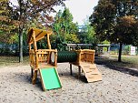 Spielplatz am Schloßplatz wurde erweitert (Foto: Stadt Bad Frankenhausen) Spielplatz am Schloßplatz wurde erweitert (Foto: Stadt Bad Frankenhausen)