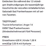 Stadtführungen in Bad Frankenhausen (Foto: Stadtmarketing Bad Frankenhausen) Stadtführungen in Bad Frankenhausen (Foto: Stadtmarketing Bad Frankenhausen)