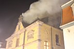 Dachstuhlbrand in Sondershausen (Foto: Karl-Heinz Herrmann)