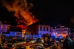 Dachstuhlbrand in Sondershausen (Foto: Thomas Zelmer)