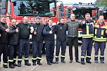 Vier Feuerwehrfahrzeuge f&uuml;r den Kyffh&auml;userkreis (Foto: Karl-Heinz Herrmann)