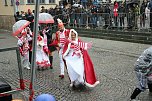 Rosenmontagsumzug nass gemacht (Foto: Karl-Heinz Herrmann)