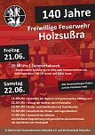 140 Jahre Freiwillige Feuerwehr Holzsu&szlig;ra (Foto: Steffen Lupprian)