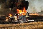 Feldbrand bei Gro&szlig;berndten (Foto: Silvio Dietzel)