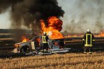 Feldbrand bei Gro&szlig;berndten (Foto: Silvio Dietzel)