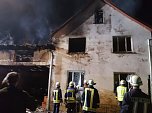 Brand in leerstehendem Geb&auml;ude (Foto: Silvio Dietzel)