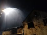 Brand in leerstehendem Geb&auml;ude (Foto: Silvio Dietzel)