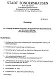Aus den Behörden (Foto: Stadt Sondershausen) Aus den Behörden (Foto: Stadt Sondershausen)