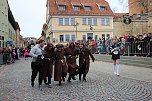 Rosenmontag auf dem Markt Sondershausen (Foto: Karl-Heinz Herrmann) Rosenmontag auf dem Markt Sondershausen (Foto: Karl-Heinz Herrmann)