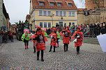 Rosenmontag auf dem Markt Sondershausen (Foto: Karl-Heinz Herrmann) Rosenmontag auf dem Markt Sondershausen (Foto: Karl-Heinz Herrmann)