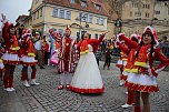 Rosenmontag auf dem Markt Sondershausen (Foto: Karl-Heinz Herrmann) Rosenmontag auf dem Markt Sondershausen (Foto: Karl-Heinz Herrmann)