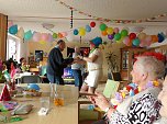 Faschingsfeier in der Tagespflege der VOLKSOLIDARIT&Auml;T (Foto: Tagespflege &Ouml;stertal)