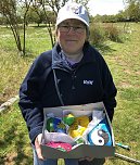 VdK Ortsverband Artern verl&auml;ngert Steinkette (Foto: Ina R&ouml;mer)