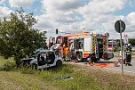 Unfall auf der B4 (Foto: S.Teztel)