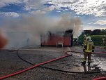 Brandeinsatz in Ro&szlig;leben (Foto: Mathias Seifert und Benjamin Voigt)
