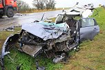 Tödlicher Unfall auf der B4 (Foto: S.Dietzel) Tödlicher Unfall auf der B4 (Foto: S.Dietzel)
