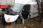 Tödlicher Unfall auf der B4 (Foto: S.Dietzel) Tödlicher Unfall auf der B4 (Foto: S.Dietzel)