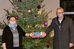 &Uuml;bergabe Weihnachtswunsch Eckhard Wehmeier (Foto: Eva Maria Wiegand)