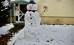 Der Schneemensch (Foto: Eva Maria Wiegand)