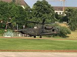 Bundeswehrhubschrauber &uuml;ber Sondershausen (Foto: S. Dietzel)