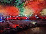 World of Lights in der Barbarossahöhle (Foto: Peter Blei) World of Lights in der Barbarossahöhle (Foto: Peter Blei)