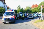 Unfall in Sondershausen (Foto: S.Dietzel)