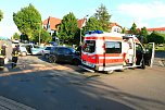 Unfall in Sondershausen (Foto: S.Dietzel)