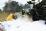 Hoher Sachschaden nach Brand an Gro&szlig;h&auml;cksler (Foto: Silvio Dietzel)