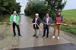 Fertigstellung des Radwegs von Auleben nach Badra (Foto: oas) Fertigstellung des Radwegs von Auleben nach Badra (Foto: oas)