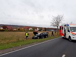 Unfall heute Nachmittag (Foto: Feuerwehr Bad Frankenhausen/SD) Unfall heute Nachmittag (Foto: Feuerwehr Bad Frankenhausen/SD)
