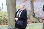 Dorothea Marx (SPD) Gedenken zum Volkstrauertag  im Ehrenhain auf dem Hauptfriedhof in Sondershausen (Foto: Eva Maria Wiegand)