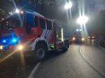 Unfall zwischen Bad Frankenhausen und Ratsfeld (Foto: Feuerwehr Bad Frankenhausen/Silvio Dietzel)