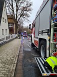 Feuerwehreinsatz in Bad Frankenhausen nach Verpuffung in einem Keller (Foto: Feuerwehr Bad Frankenhausen/Silvio Dietzel)