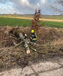 Sturmtief Nadja hinterlie&szlig; nur geringe Sch&auml;den (Foto: Feuerwehren Kirchengel und Bendeleben, Silvio Dietzel)